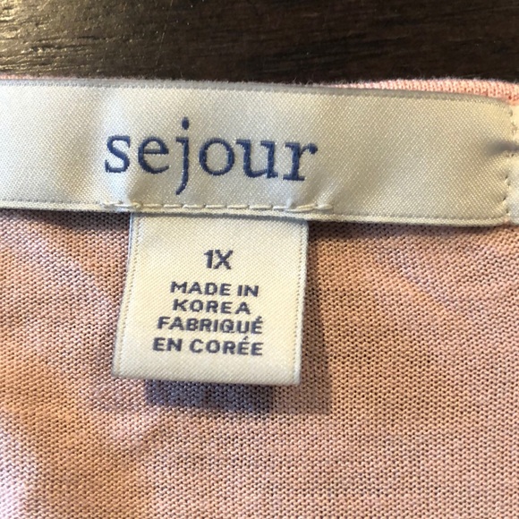 Sejour Pink Salmon Shirt - Picture 7 of 8